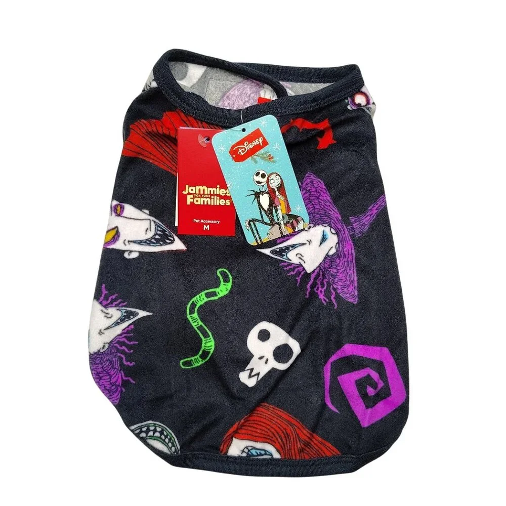 Disney Nightmare Before Christmas Dog Size M Pet Pajamas